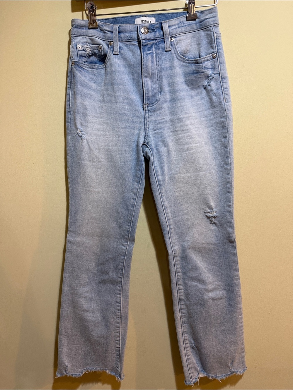 Women’s Pistola High Rise Crop Boot Jeans Lotuv Vintage